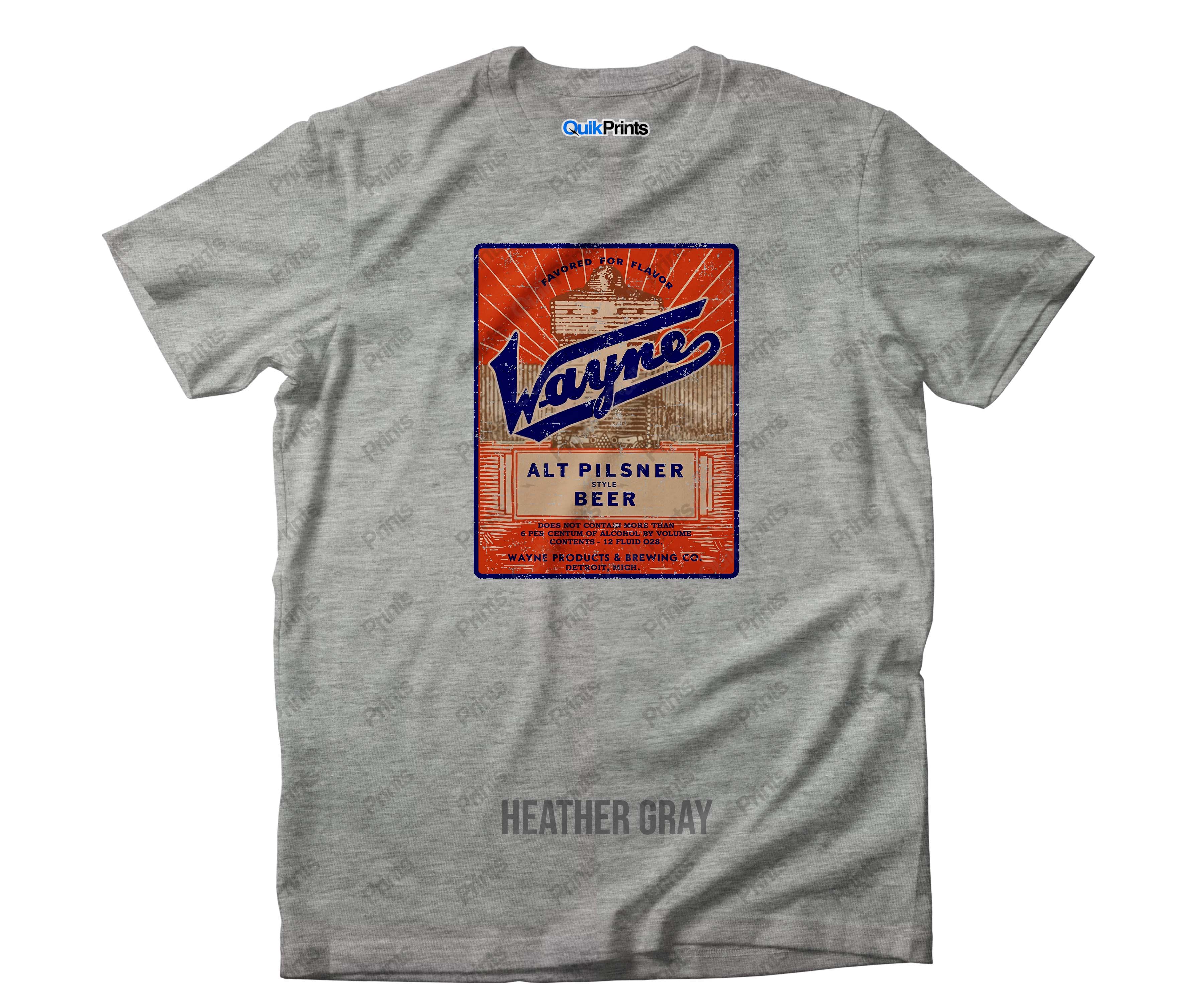 Wayne Bee Wayne Beer Shirt – QuikPrints