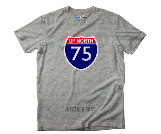 Up North I-75 Sign