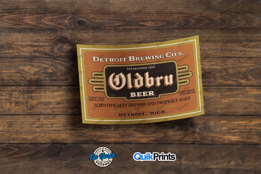 Oldbru Beer Sticker
