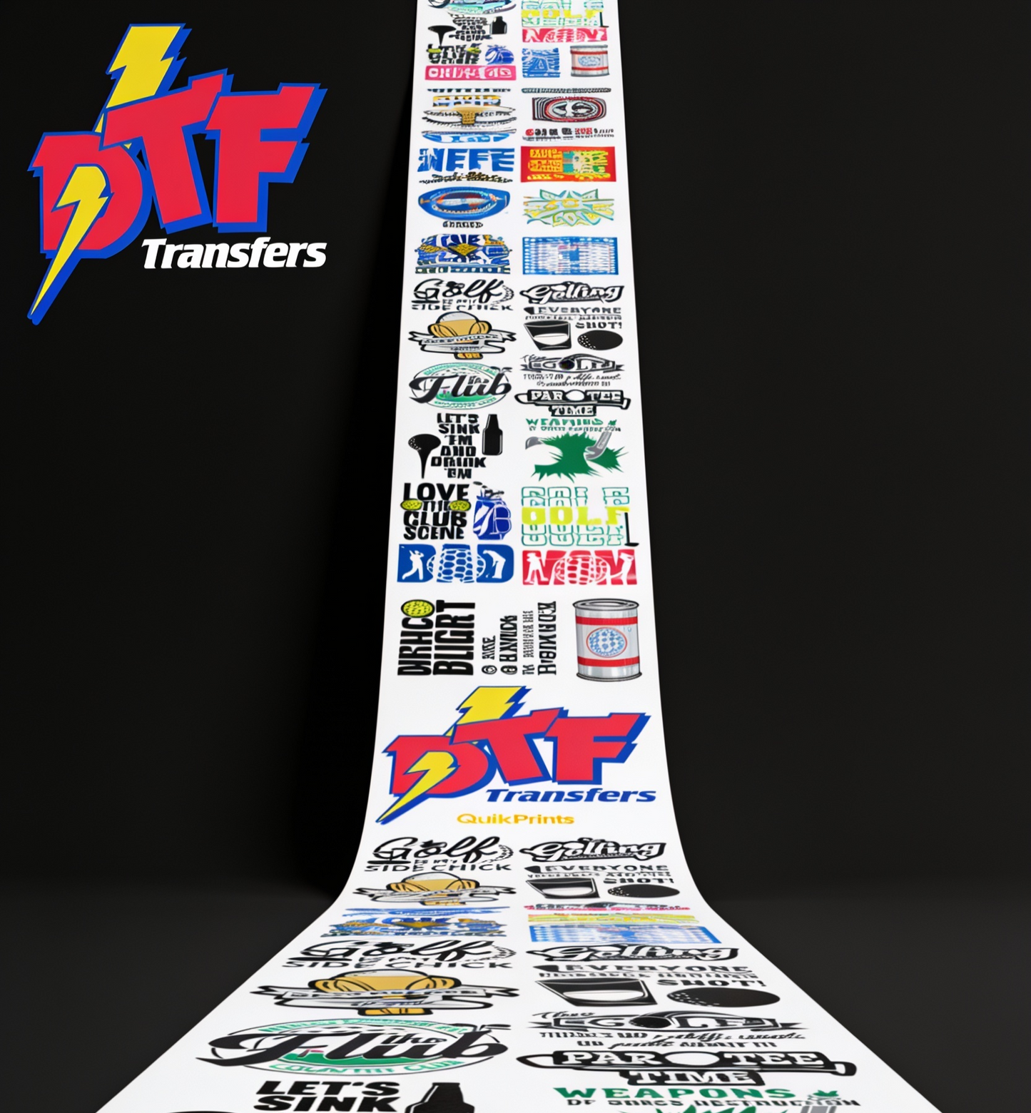 Custom DTF Transfers