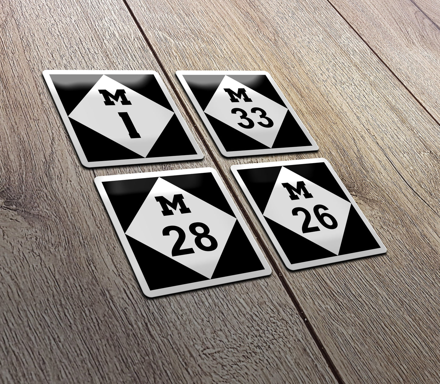 Custom Michigan Highway Sticker