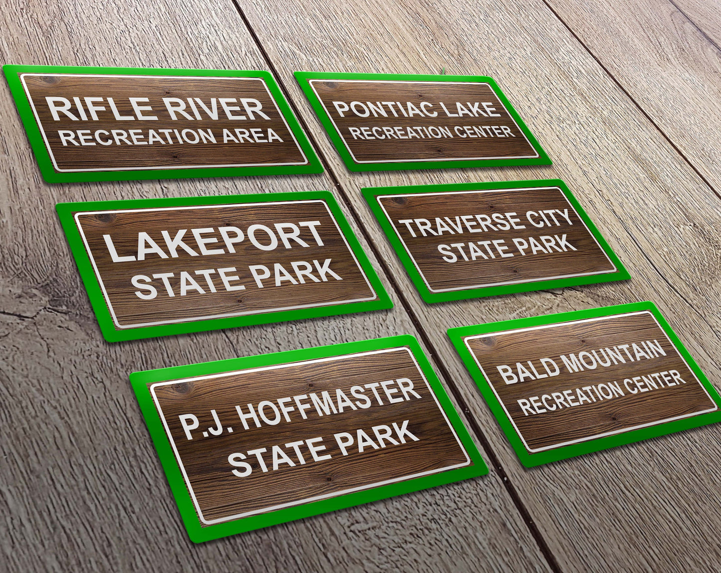 Custom Michigan State Park Sticker