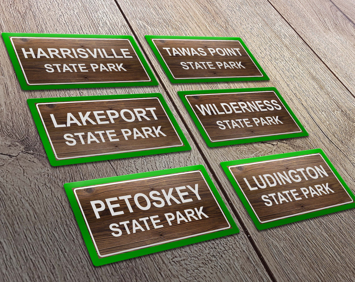 Custom Michigan State Park Sticker