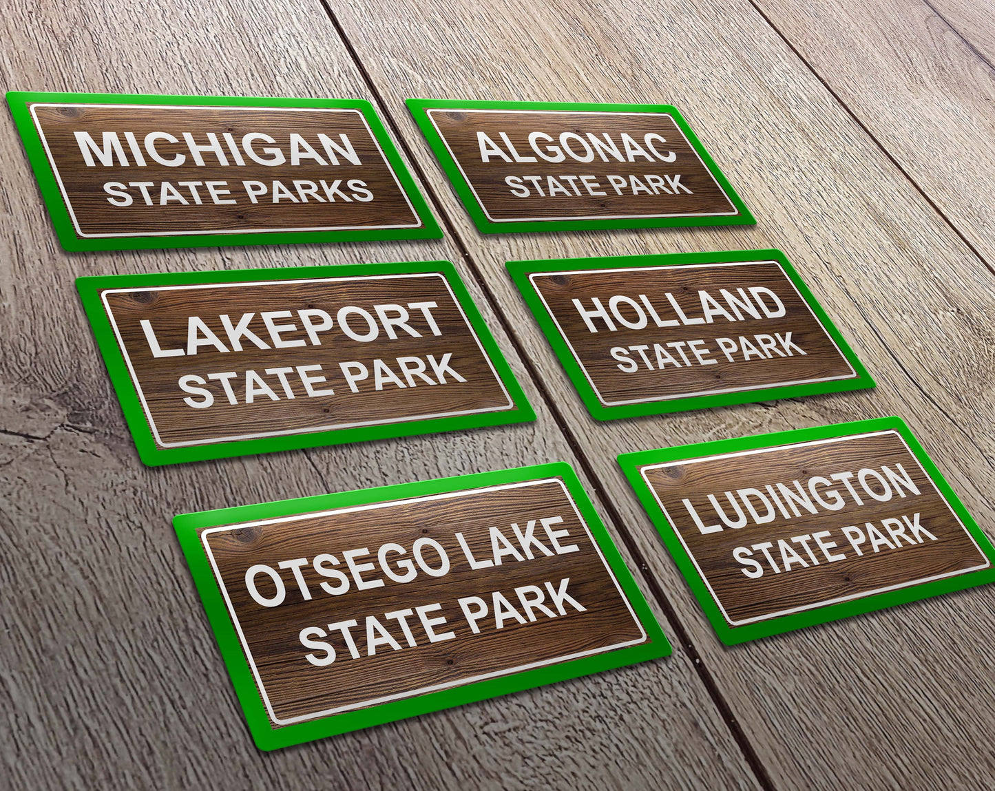 Custom Michigan State Park Sticker