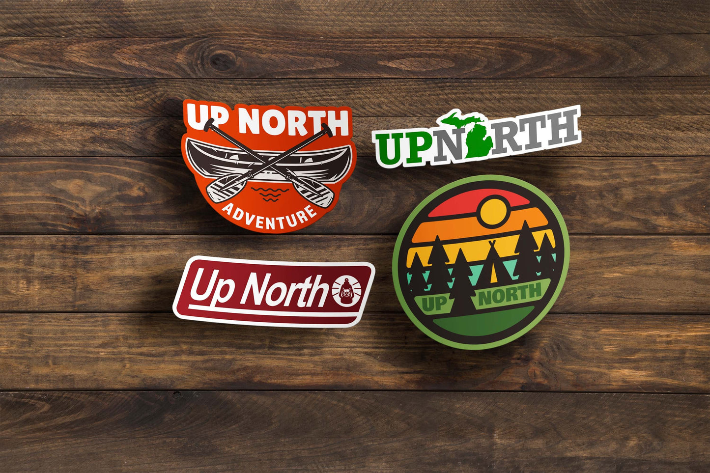 Up North Michigan Sticker Pack