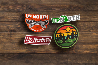 Up North Michigan Sticker Pack