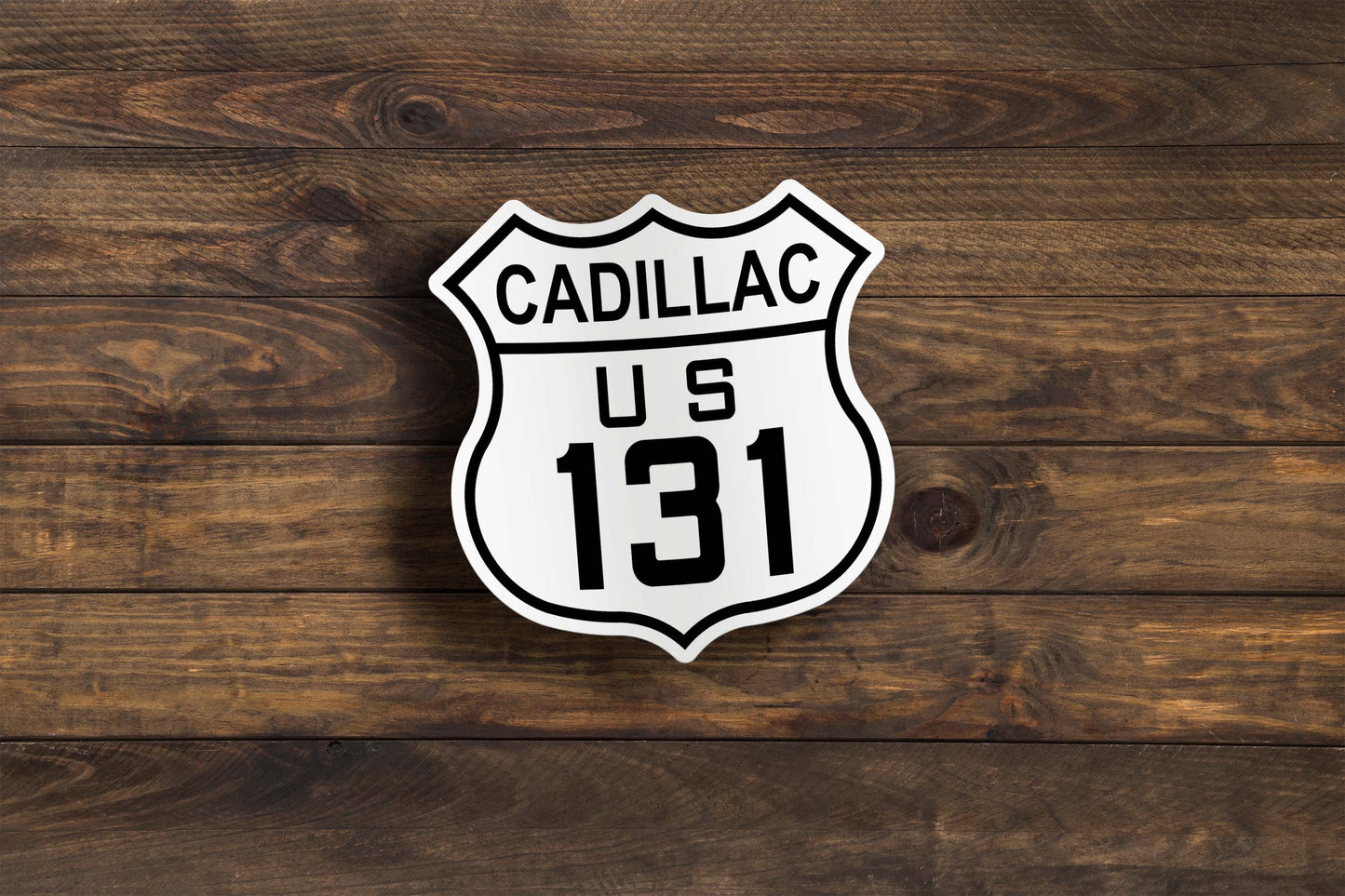 Custom US Highway Sticker